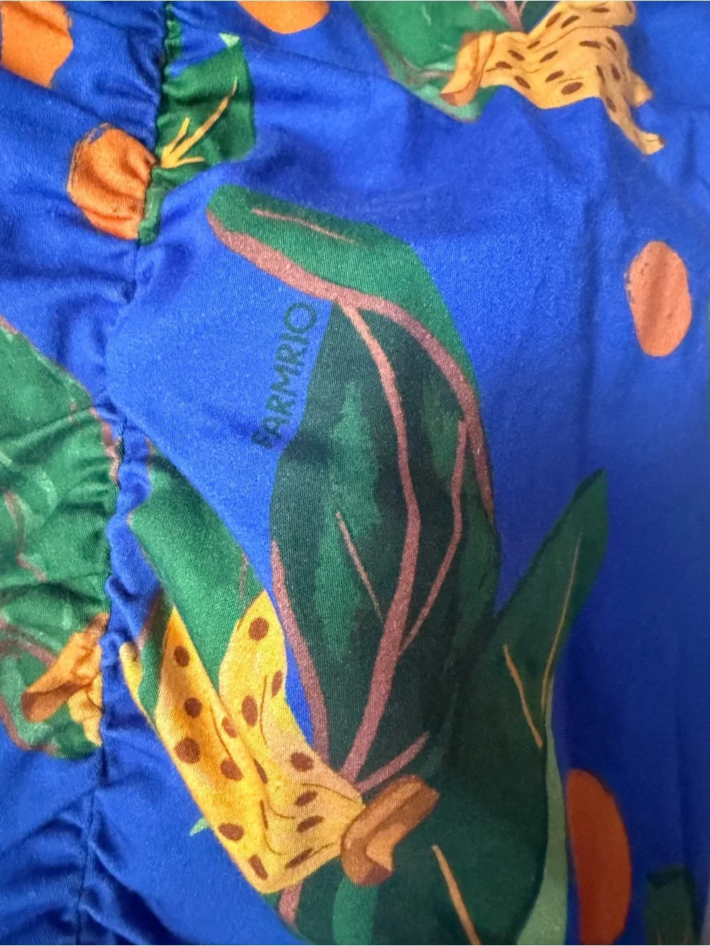 Anthropologie bright blue